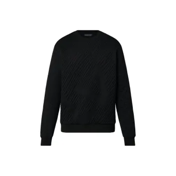 LOUIS VUITTON FW22 Sweatshirt Men's Black