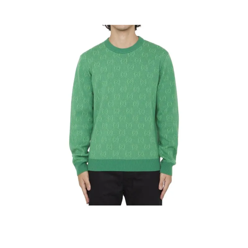 GUCCI FW23 Sweatshirt Men's Green-0