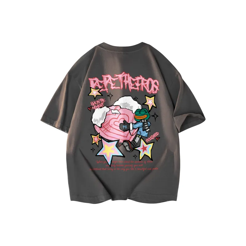 Pepe The Frog Short Sleeved T Shirts Unisex-22