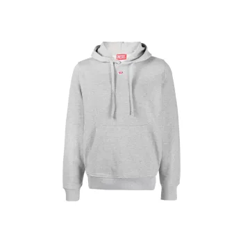 DIESEL S Ginn Logo Patch Hoodie