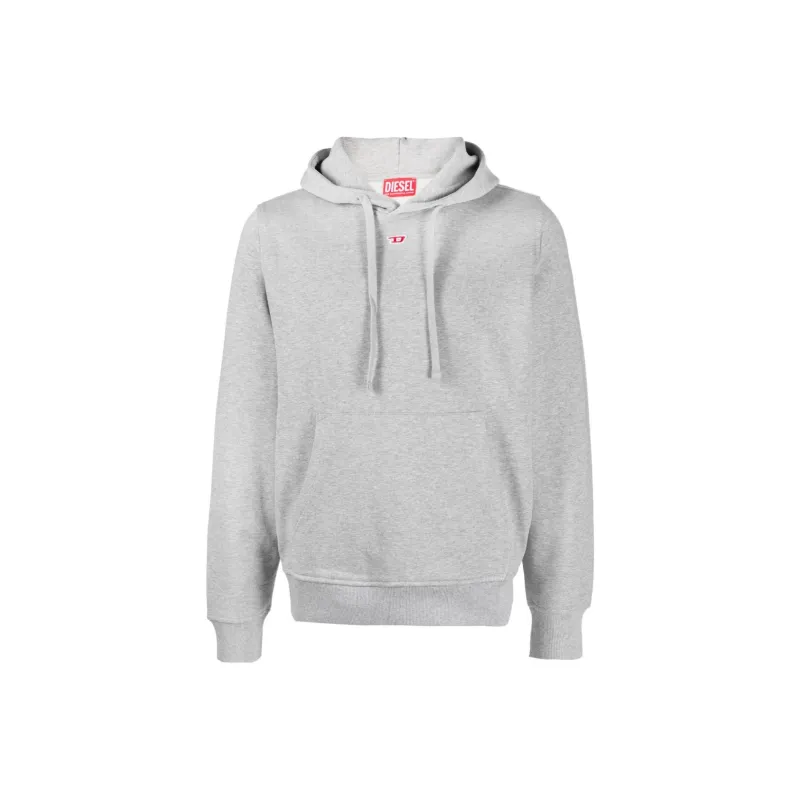 DIESEL S Ginn Logo Patch Hoodie-0