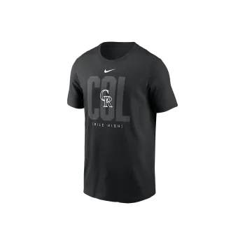 Nike x MLB Colorado Rockies Fashion Local T-Shirt Men's Black