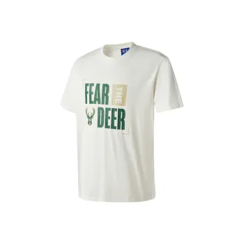 NBA Milwaukee Bucks T Shirts Unisex White