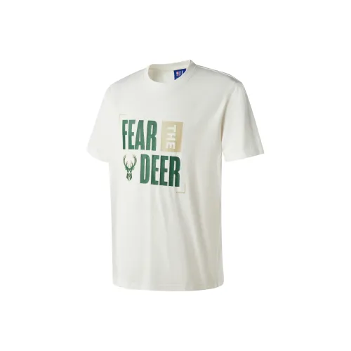 NBA Milwaukee Bucks T Shirts Unisex White