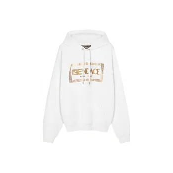 VERSACE Fendace Logo Mens Hoodie