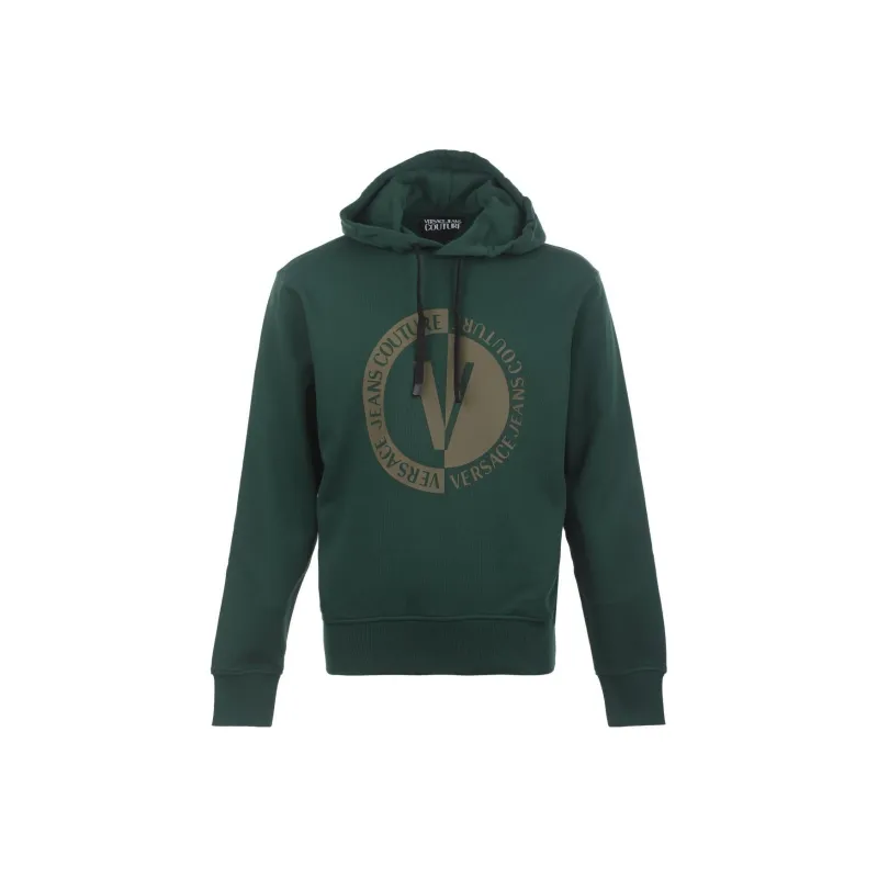 VERSACE JEANS COUTURE Sweatshirts Men Green-0