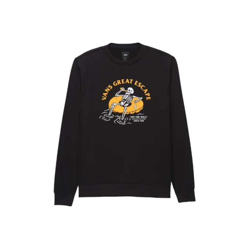 Vans Permanent Vacation Sweatshirts Unisex Black-0
