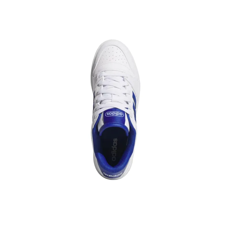 Adidas BREAK START Anti Slip Wear Resistant Low Top Skateboard Shoes Men's White Blue-4