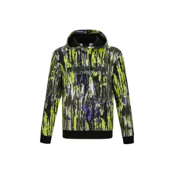 ARMANI EXCHANGEAE Sweatshirt Men's Green Black Purple