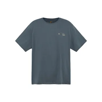 Timberland SS25 T Shirt Unisex Rock Cyan
