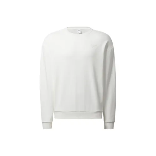 Reebok Sweatshirts Unisex Pink White