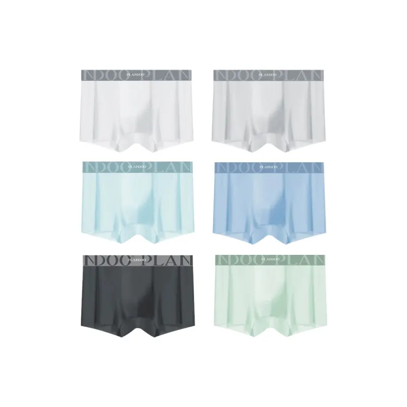 PLANDOO Underpants Men's 6 Pack-0