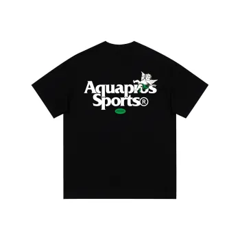 AQUAPROS T Shirts Unisex Black
