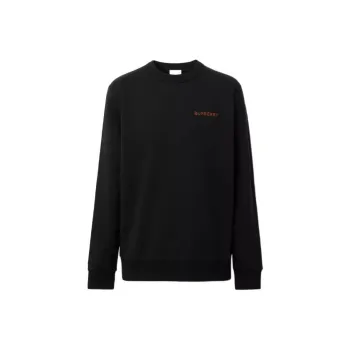 Burberry Tb Logo Embroidered Crewneck Sweatshirt