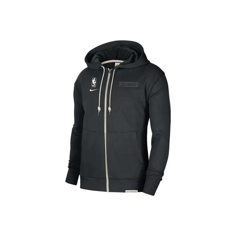 Nike Nba Los Angeles Lakers Standard Issue Dri Fit Loose Fit Hoodie-0
