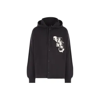 Y 3 Logo patch Organic cotton Hoodie
