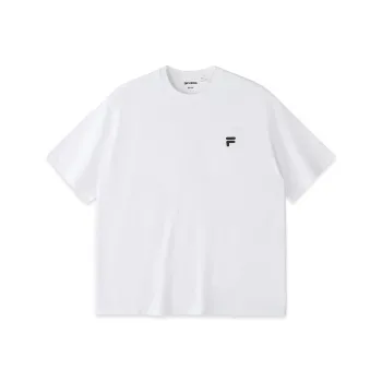 FILA FUSION QR T-Shirts Unisex Standard White