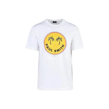 Paul Smith Palm Trees Printed T Shirt