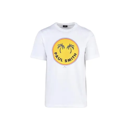 Paul Smith Palm Trees Printed T Shirt