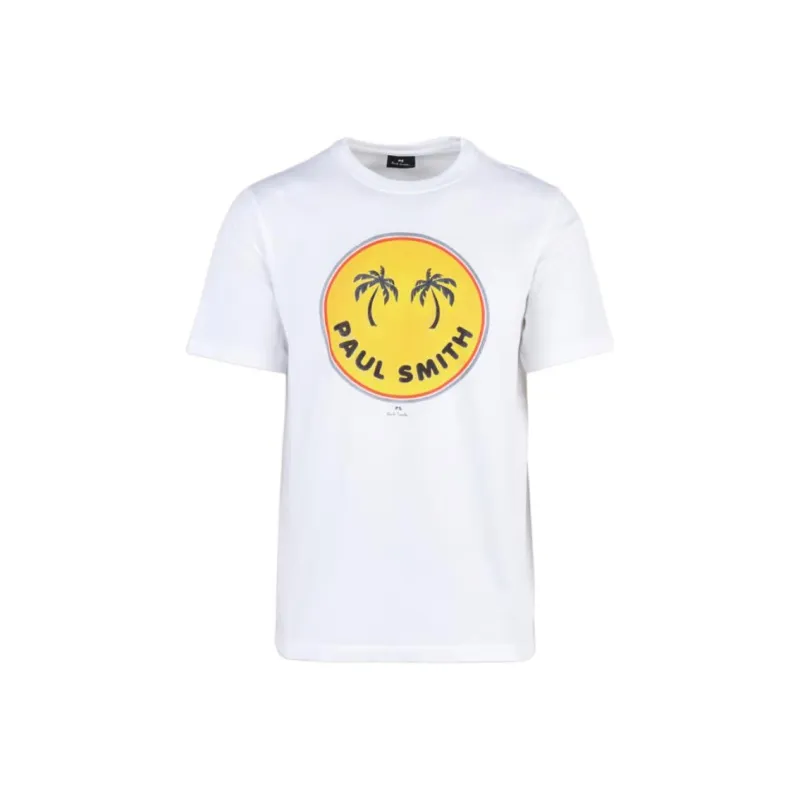 Paul Smith Palm Trees Printed T Shirt-0