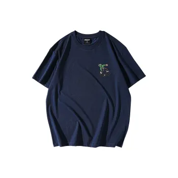 ZMOH Skateboard T Shirt Unisex Navy Blue