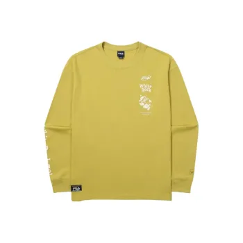 FILA ROCK T Shirt Unisex Mustard