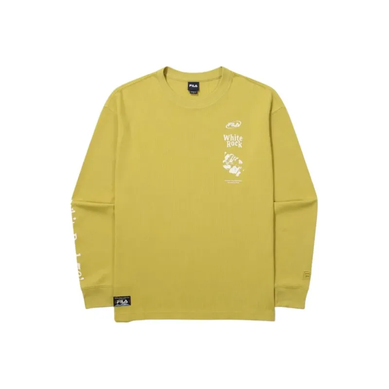 FILA ROCK T Shirt Unisex Mustard-0