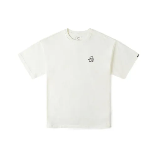 Vans VANS × HIRONO Collaboration T Shirt Unisex Ecru