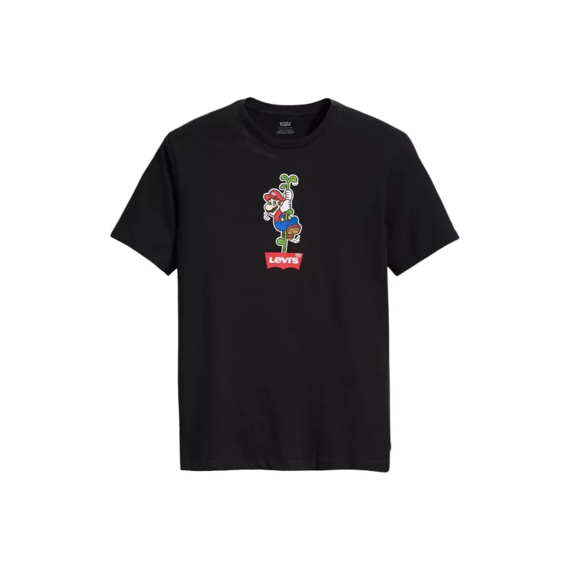 Levi's x Super Mario T Shirt Men's Black-0