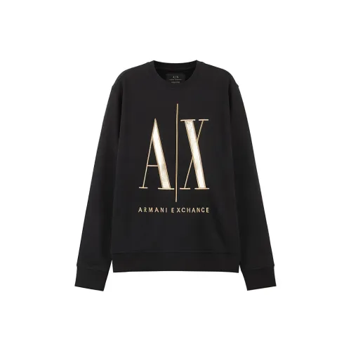 ARMANI EXCHANGE Sweatshirts Men Black
