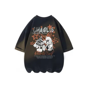 CHARLIE GOLF T Shirt Unisex Black