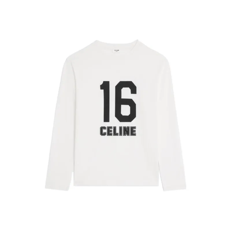 CELINE T Shirts Men Ecru-0