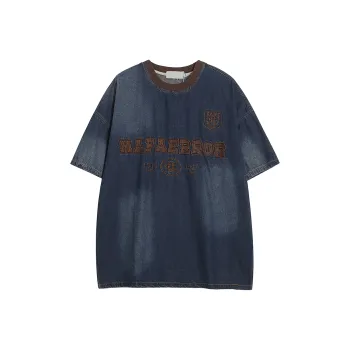 GBXM T Shirts Unisex Denim Blue