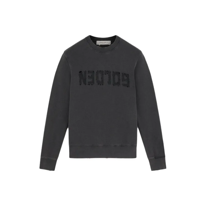Golden Goose Deluxe Brand Logo Printed Crewneck Sweatshirt-0