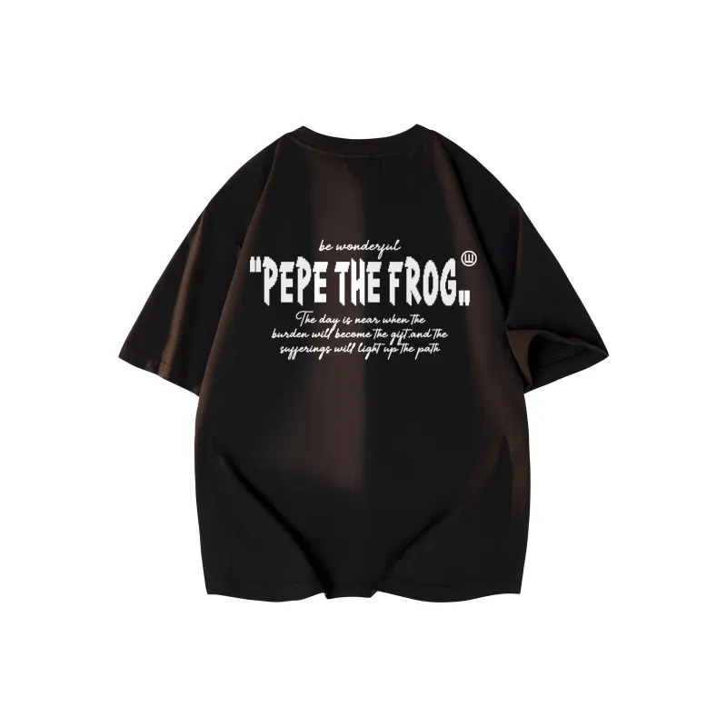 Pepe The Frog Short Sleeved T Shirts Unisex-0