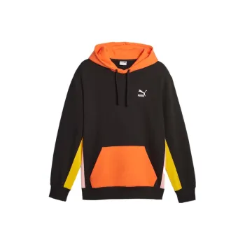 PUMA ESS Sweatshirts Men Black Orange