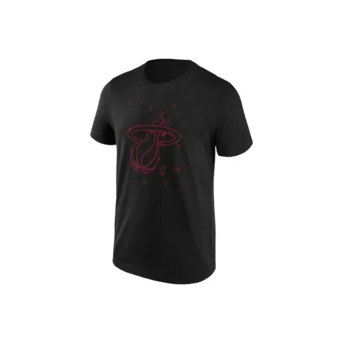 NBA Miami Heat Fanatics Sparkle Christmas Graphic T-Shirt Men's Black
