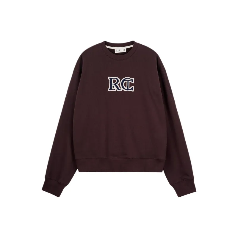 RECTO Sweatshirt Men's Vintage Brown-0