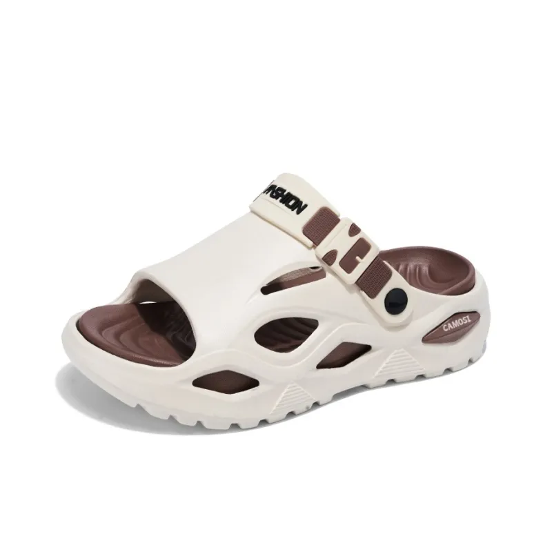 CAMOSI Slip Resistant Odor Resistant Slide Slippers Men's-1