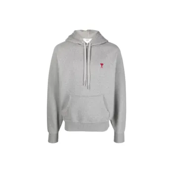 AMIPARIS Paris Ami De Coeur Logo Embroidered Drawstring Hoodie
