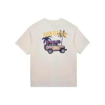 New Era T Shirt Men's Ivory White
