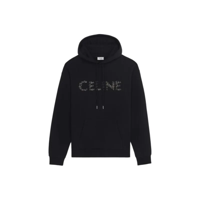 CELINE Sweatshirts Men Black-0