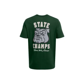 Under Armour STATE CHAMPS T Shirt Men's Forest Green
