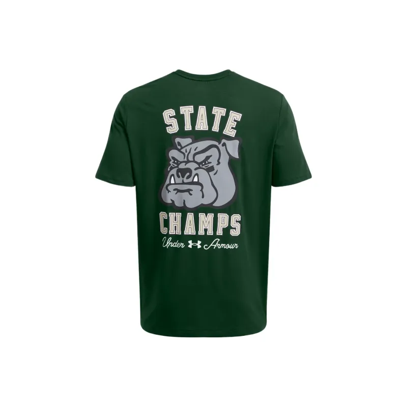 Under Armour STATE CHAMPS T Shirt Men's Forest Green-0