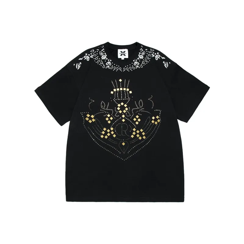 ED HARDY X T Shirts Unisex Black-0