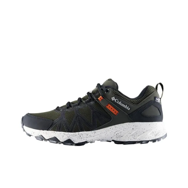 Columbia PEAKFREAK II Waterproof, Lightweight Support Low Top Hiking Shoes Men's Army Green-0