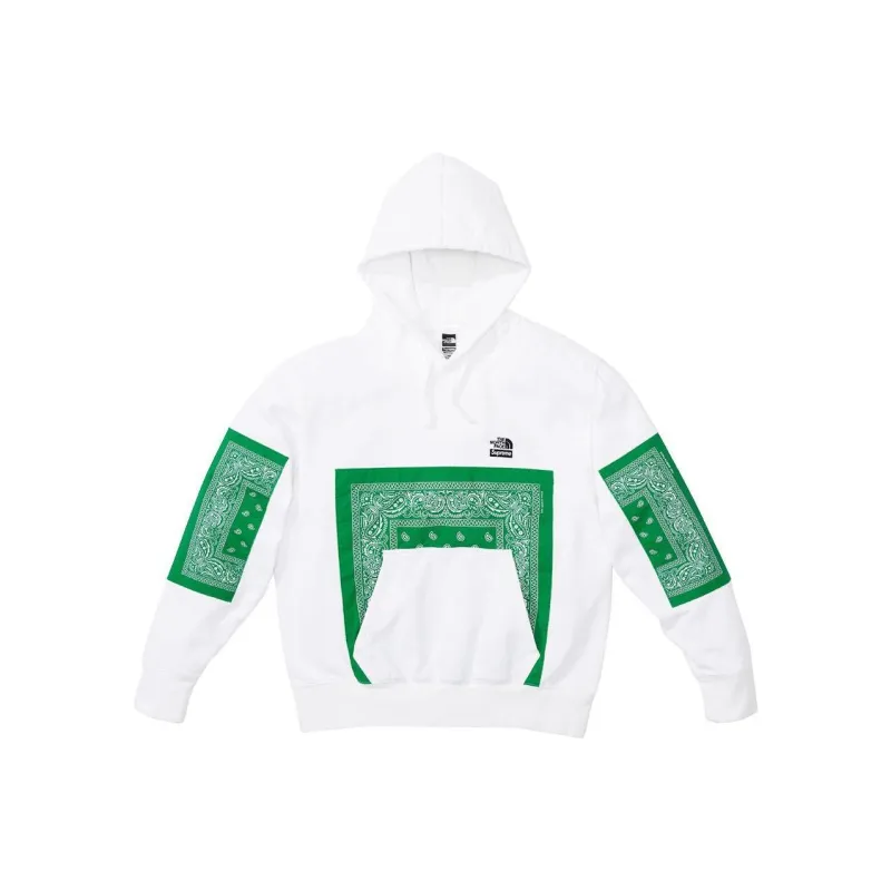 Supreme The North Face Bandana Hooded Sweatshirt-1
