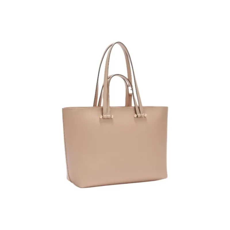 Furla Calfskin Tote Bag, Shopping Bag, Shoulder Bag, Handbag Tubas Women's Pink-1