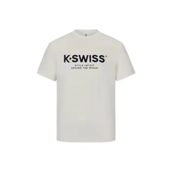 KSWISS T Shirt Men's Euryale White