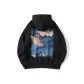 Black Hooded